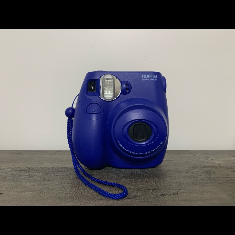 Royal Blue FUJIFILM Polaroid Instant Camera